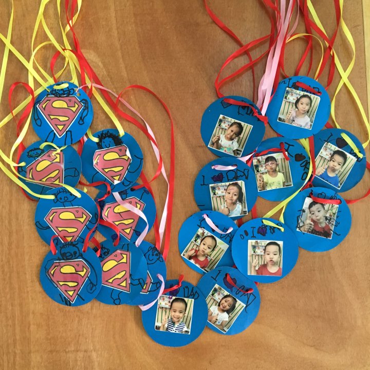 爸爸，你就是我的超級(jí)英雄！